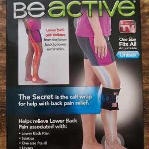Be Active Low Back Pain Sciatica Leg Compression Sleeve **NEW**